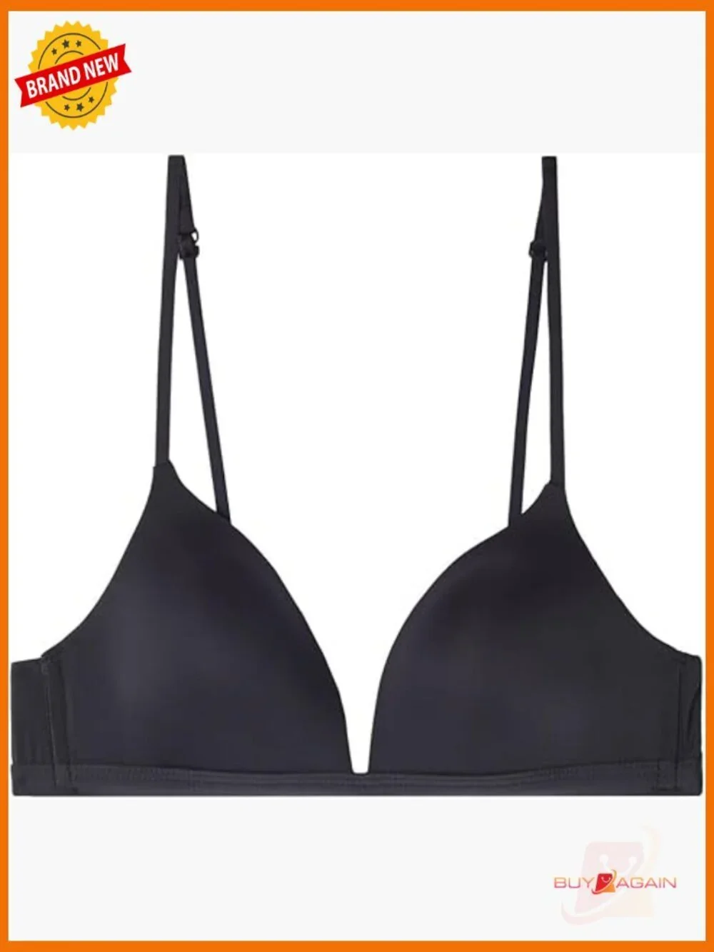 Ultralight Microfiber Wireless Triangle Bralette Light Support